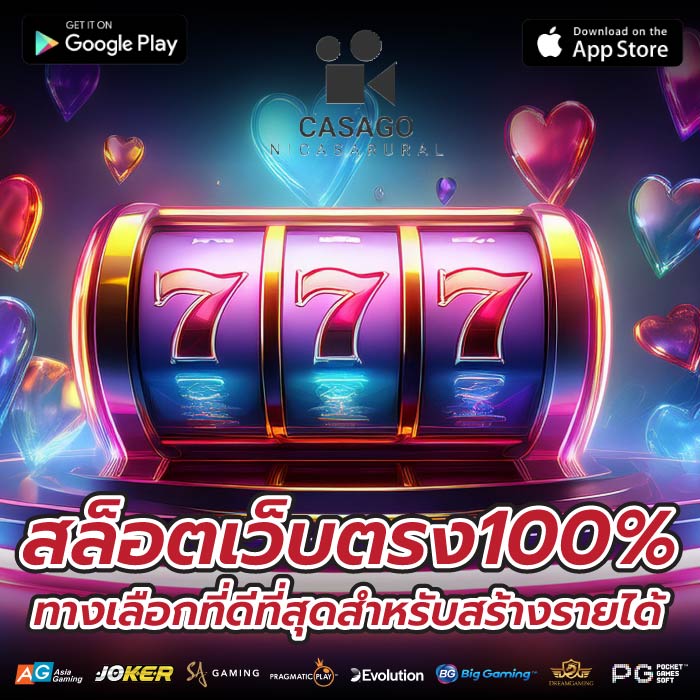 สล็อตเว็บตรง100% ทางเลือกที่ดีที่สุดสำหรับสร้างรายได้